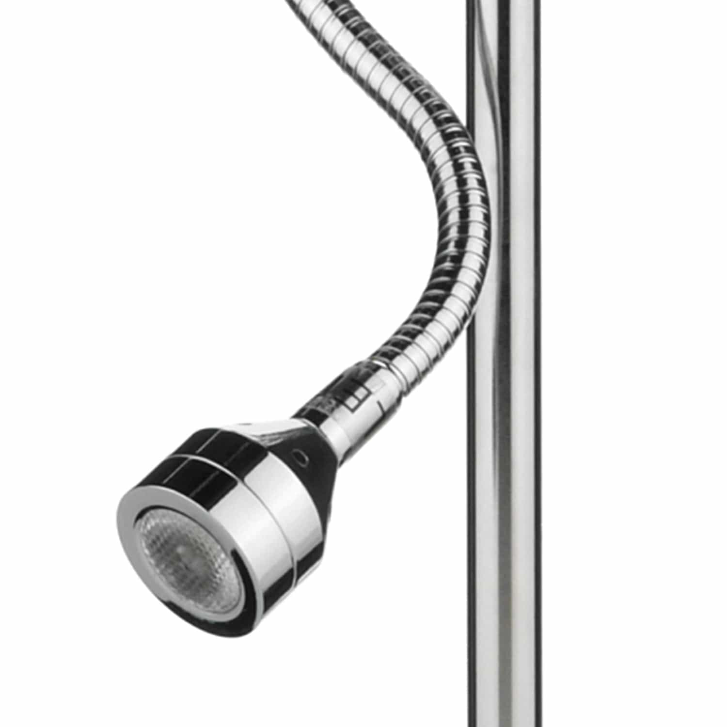 dar lighting Amalfi Table Lamp Polished Chrome LED Base Only AMA4050