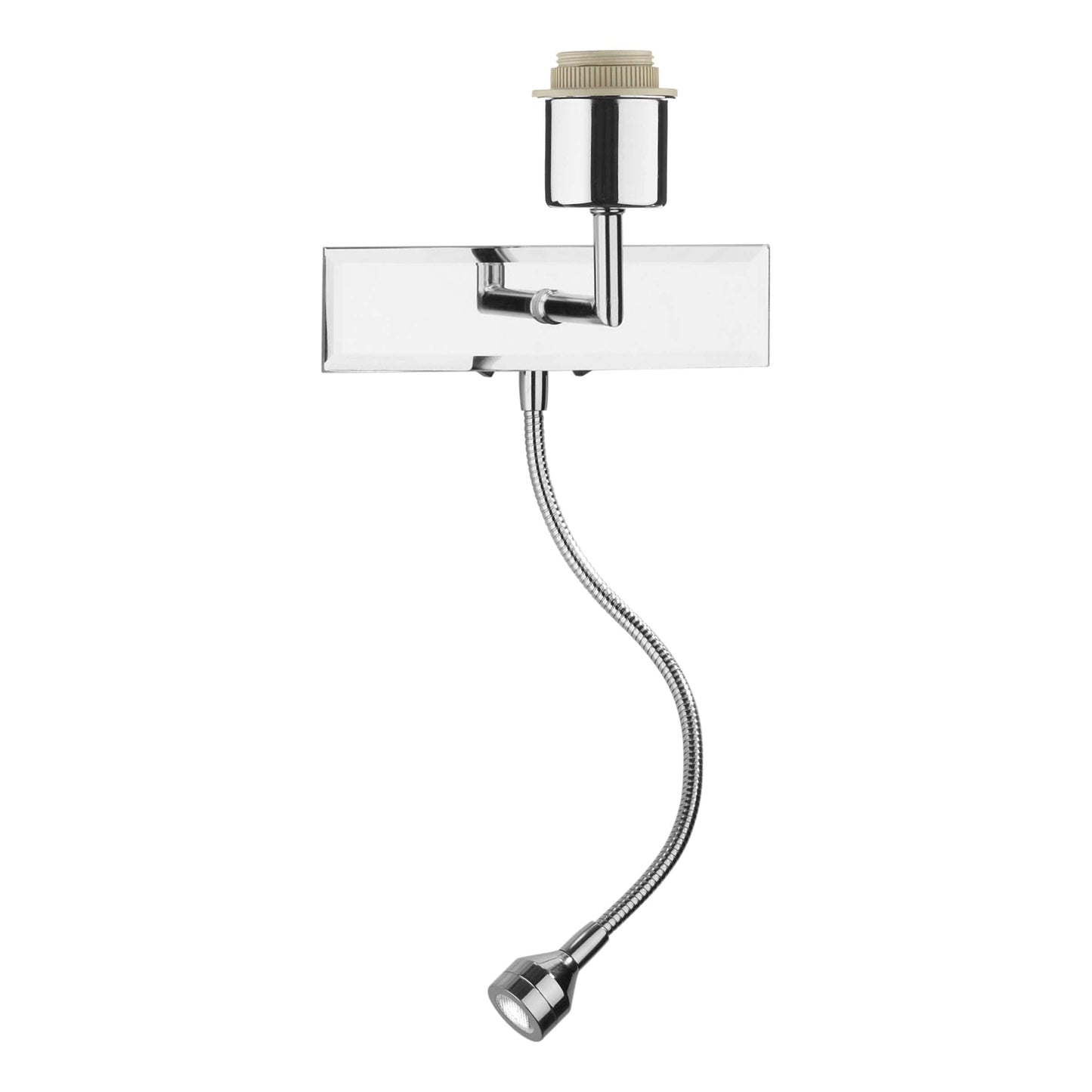 dar lighting Amalfi Wall Light Polished Chrome LED Bracket Only AMA0750