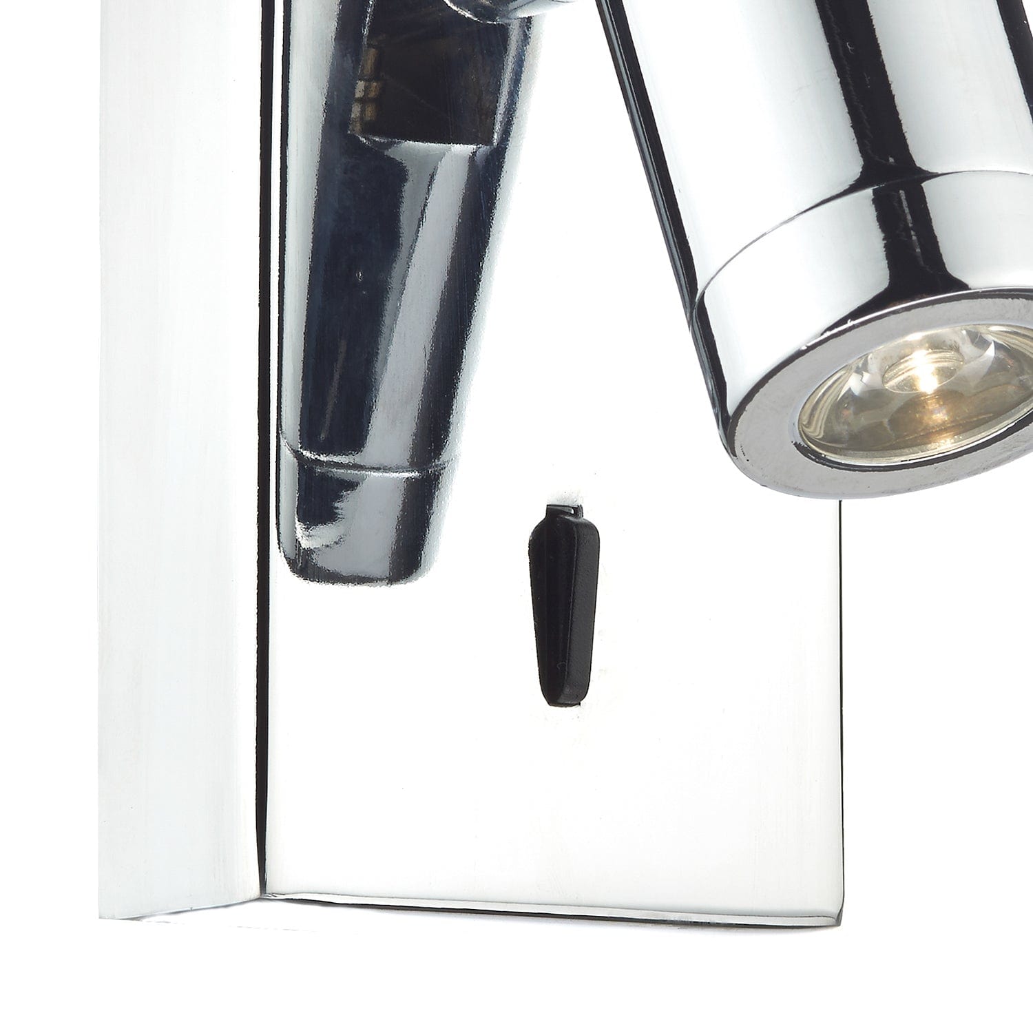 dar lighting Anvil Wall Bracket Polished Chrome LED ANV7150