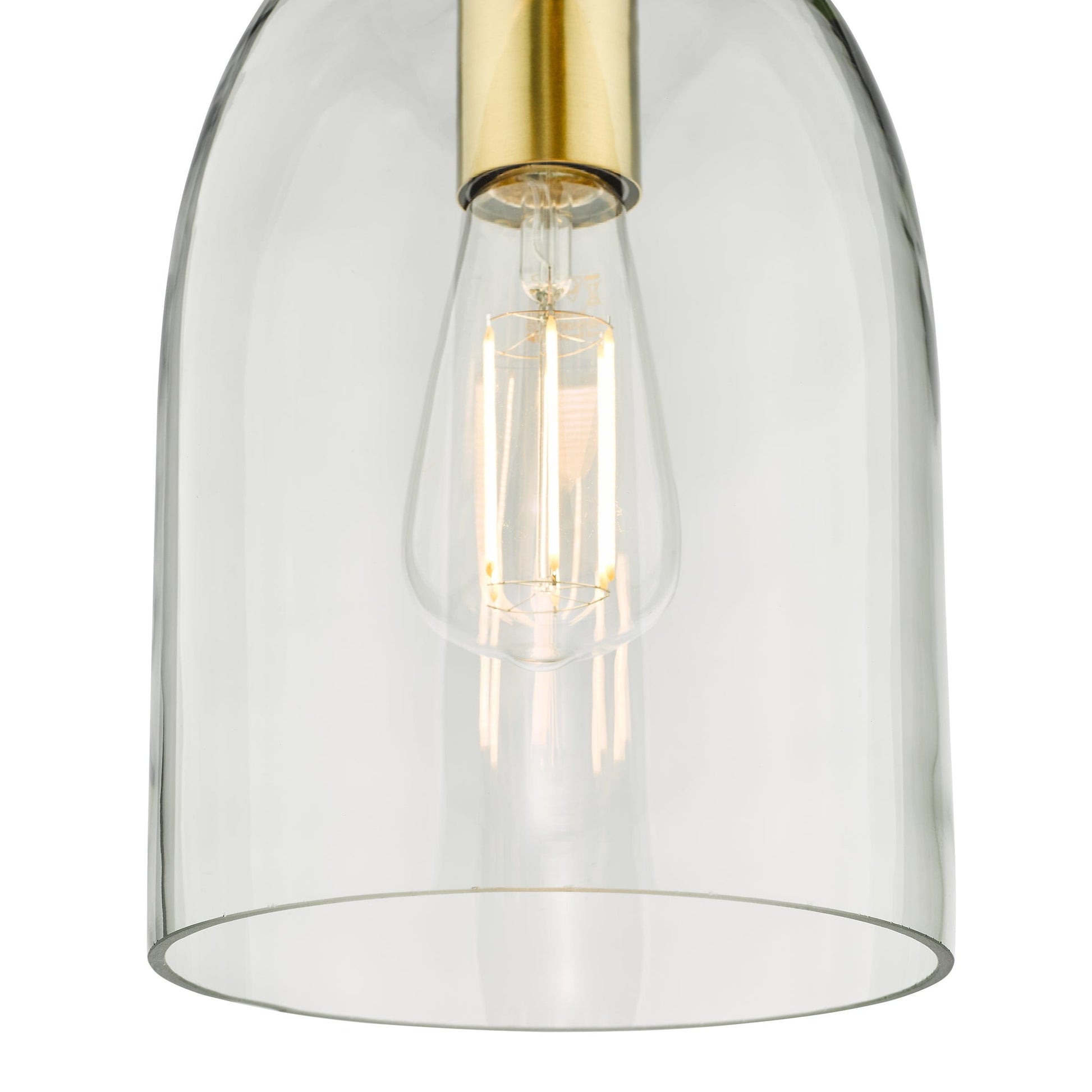 dar lighting Archie Pendant Satin Bronze Glass ARC0163
