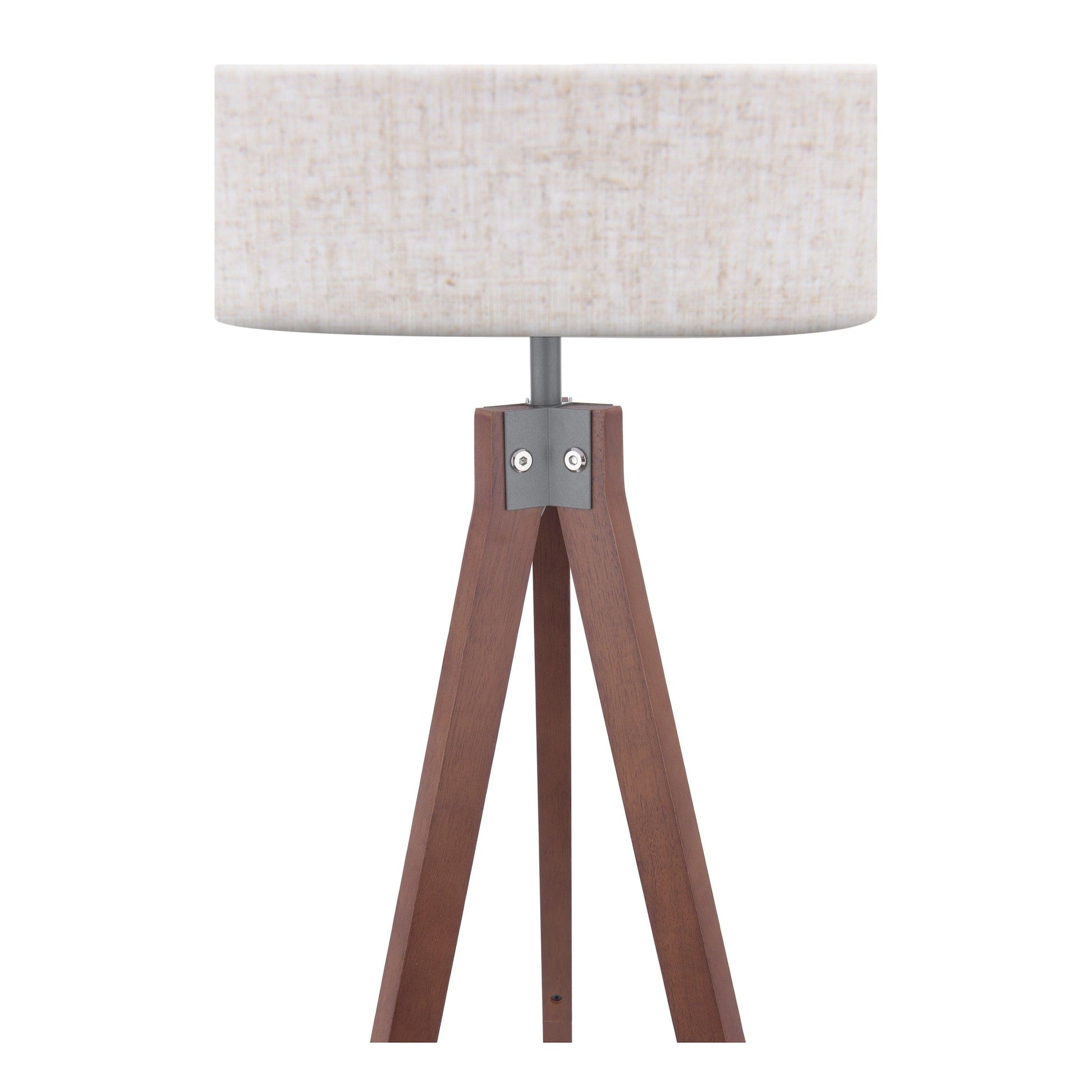 dar lighting Armitage Tripod Floor Lamp Dark Wood With Shade ARM4947