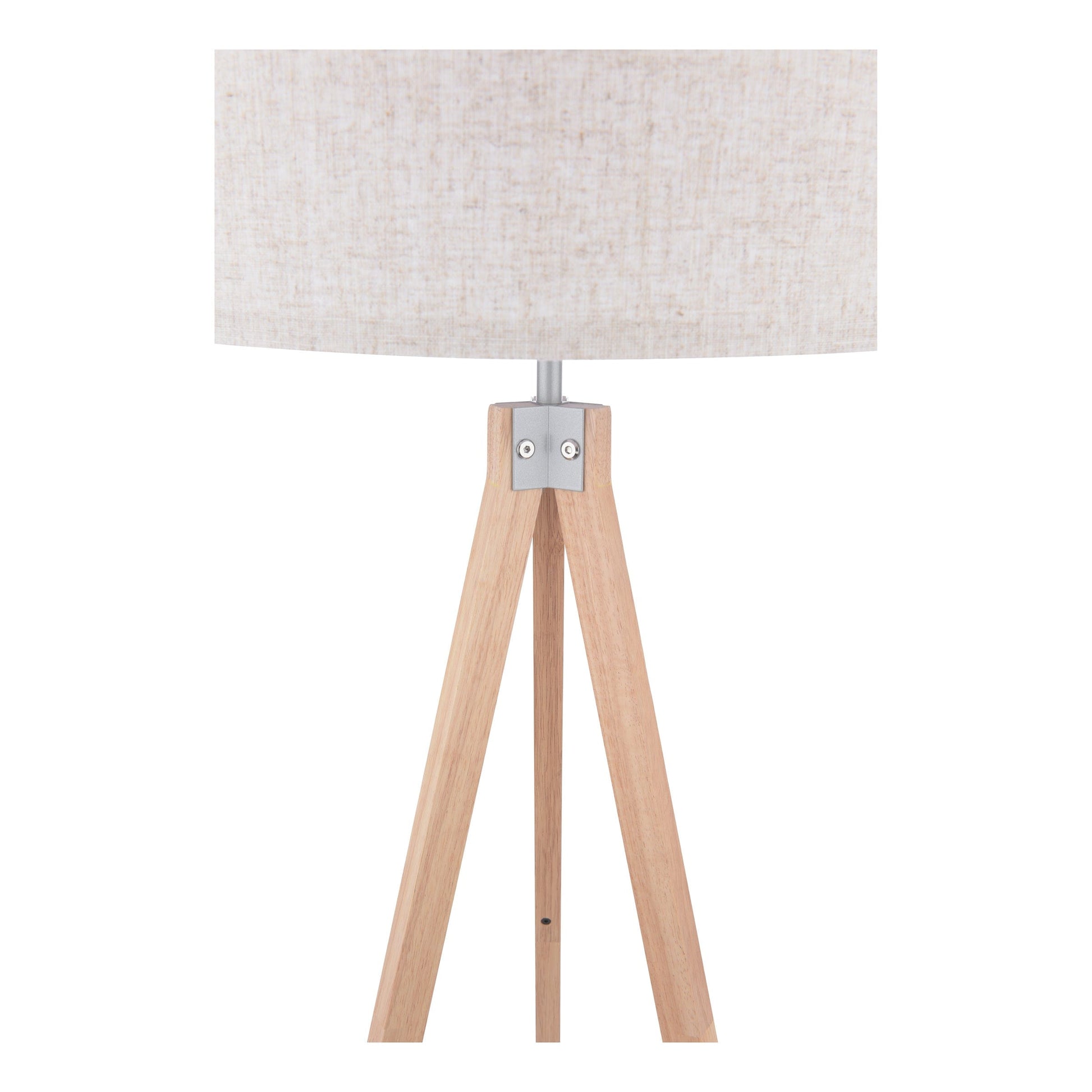dar lighting Armitage Tripod Floor Lamp Light Wood With Shade ARM4943