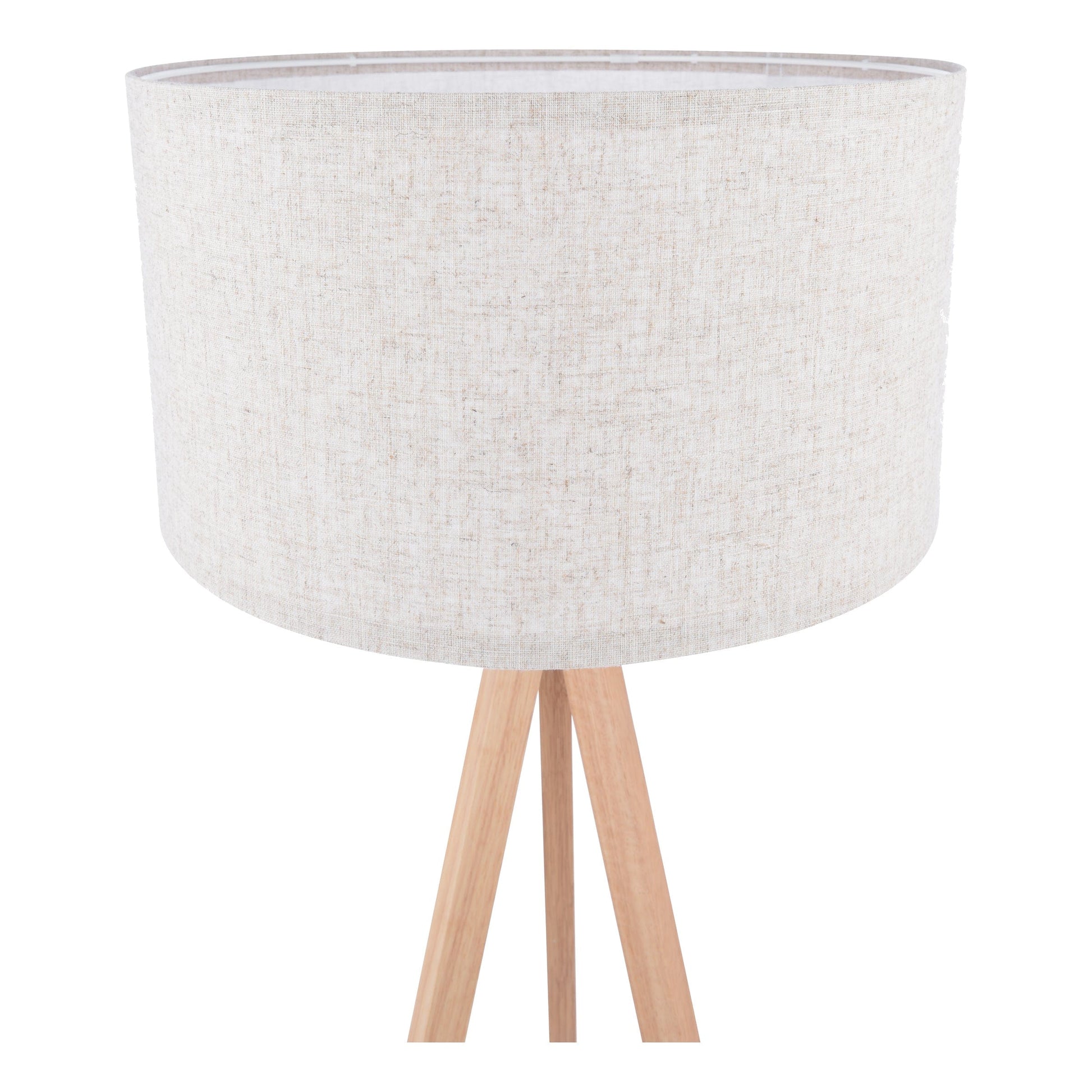 dar lighting Armitage Tripod Floor Lamp Light Wood With Shade ARM4943