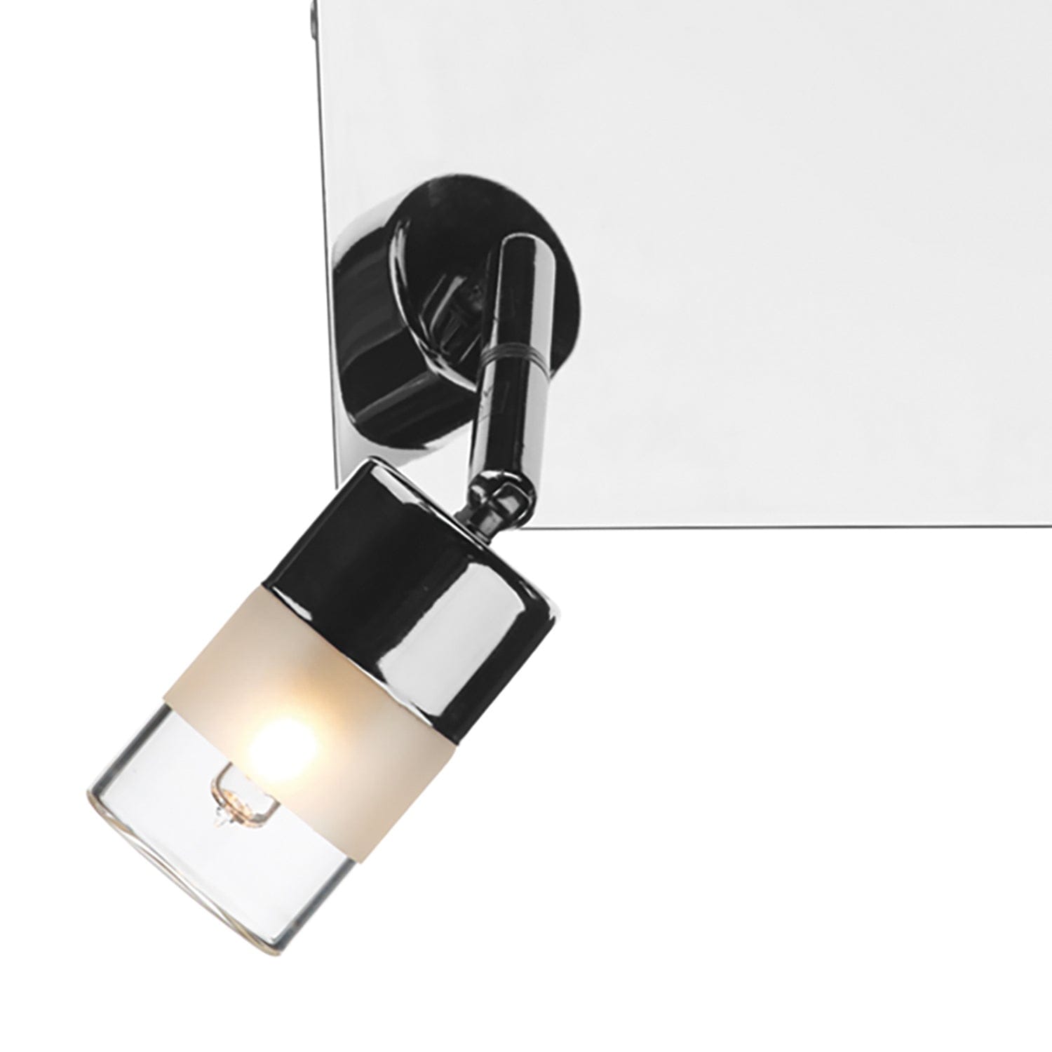 dar lighting Artemis Bathroom 4 Light Spotlight Polished Chrome Glass IP44 ART8550