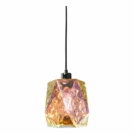 dar lighting Baxley Easy Fit Shade Iridised Glass BAX6555