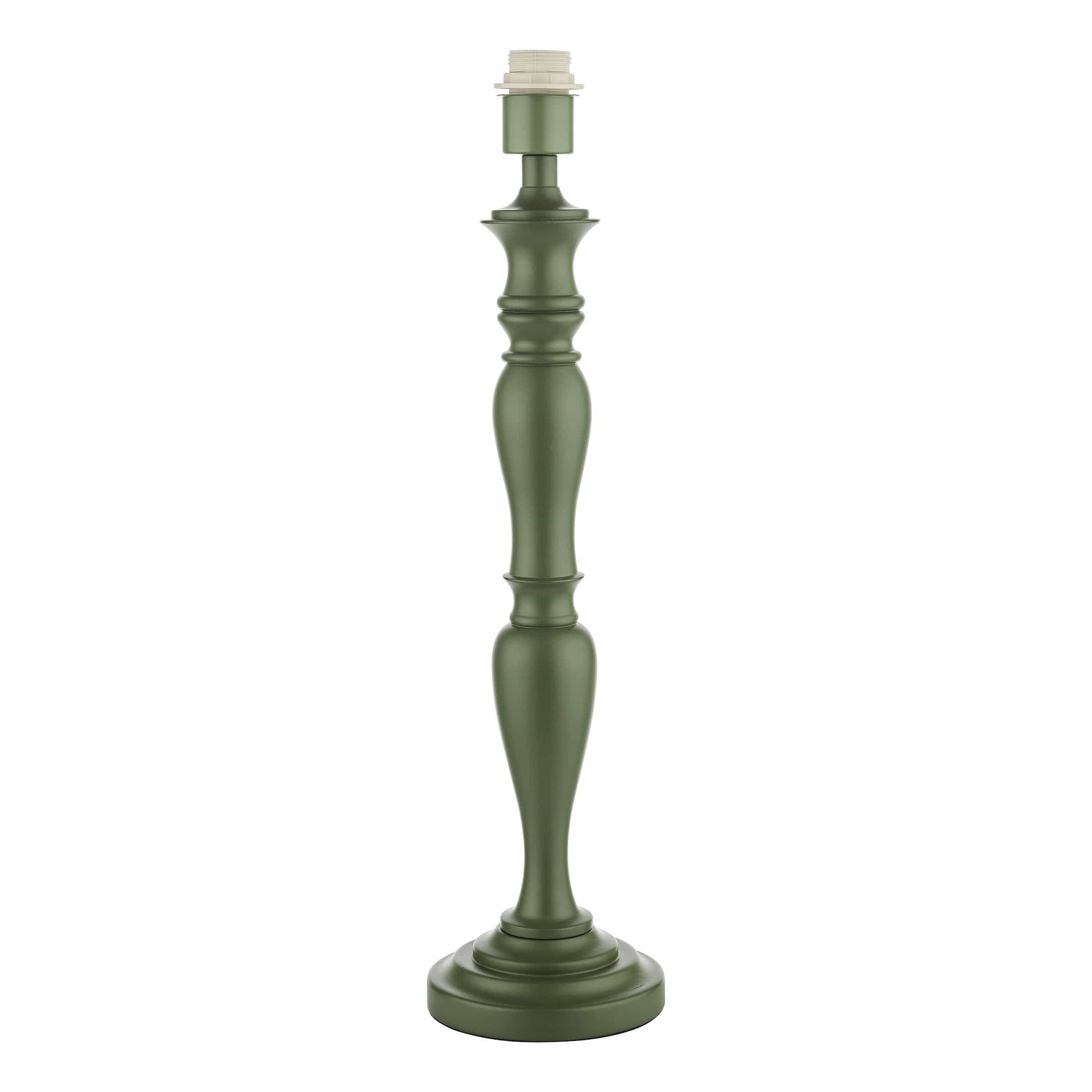 dar lighting Caycee Table Lamp Green Base Only CAY4224