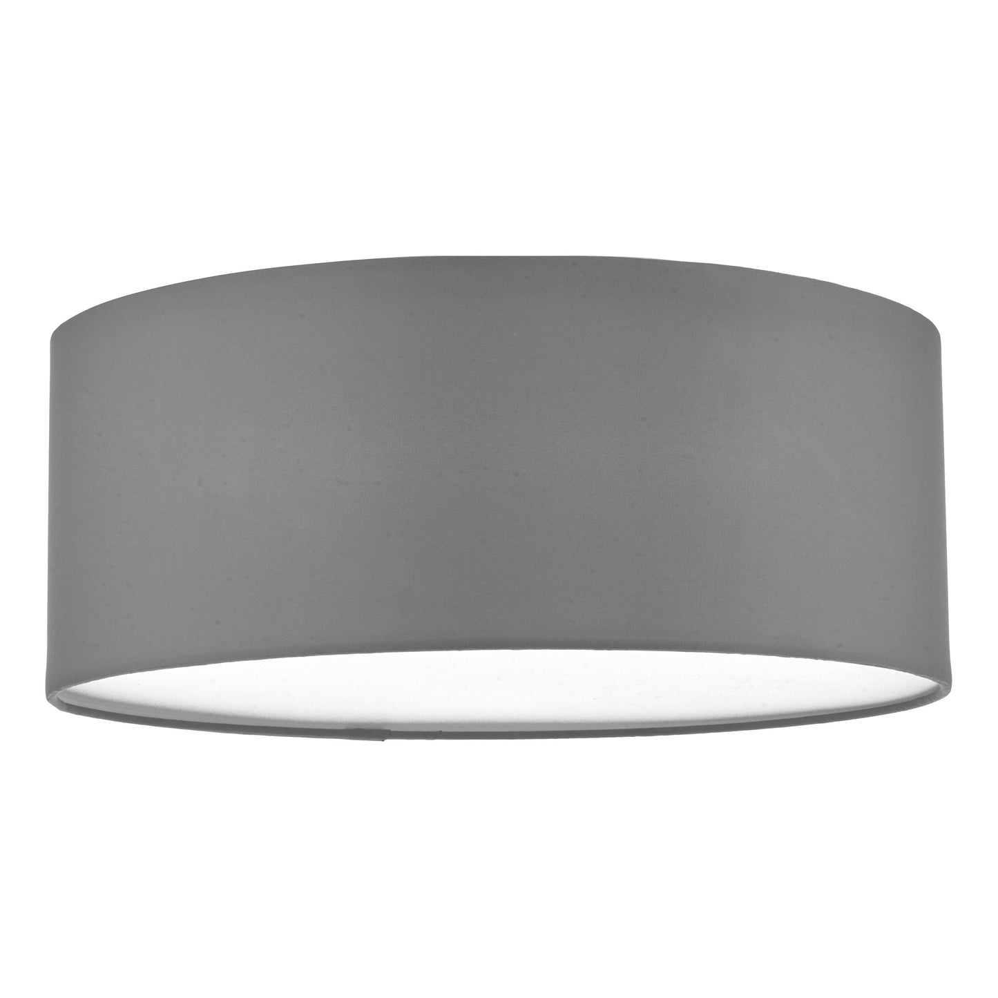 dar lighting Cierro 3 Light Flush Grey 40cm CIE5239