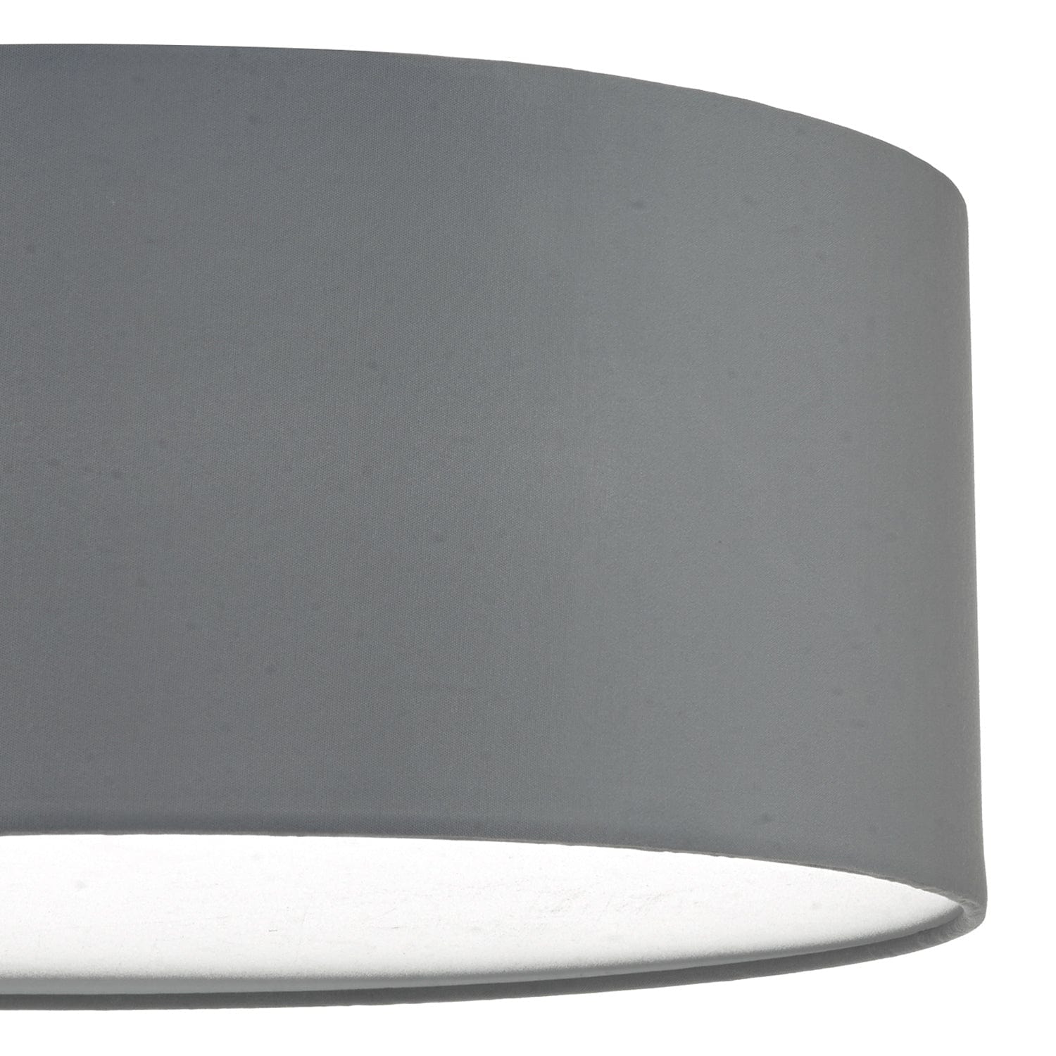 dar lighting Cierro 3 Light Flush Grey 40cm CIE5239