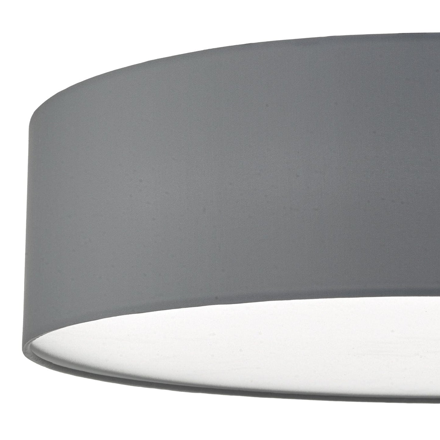 dar lighting Cierro 4 Light Flush Grey 60cm CIE5039