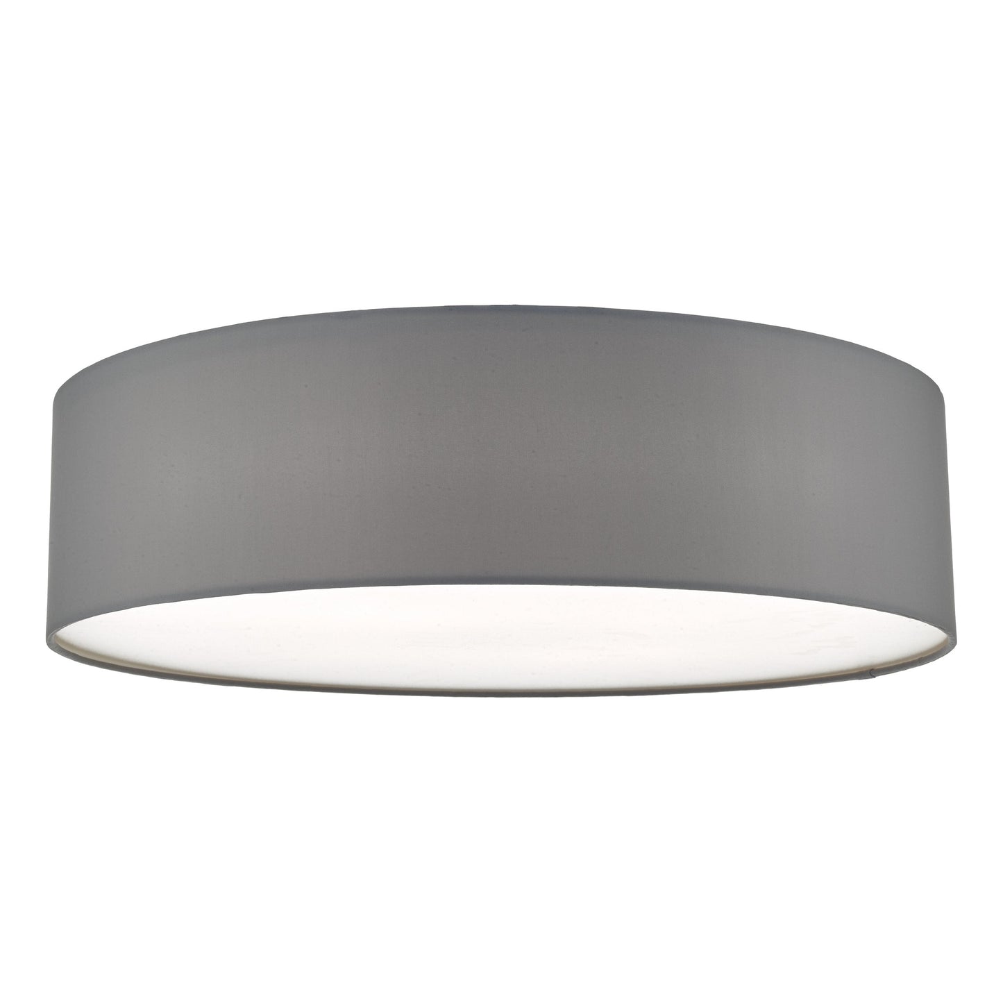 dar lighting Cierro 4 Light Flush Grey 60cm CIE5039