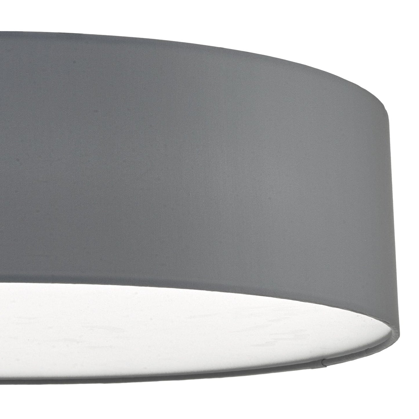 dar lighting Cierro 4 Light Flush Grey 60cm CIE5039