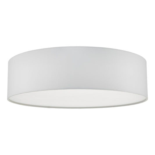 dar lighting Cierro 4 Light Flush Ivory 60cm CIE5015