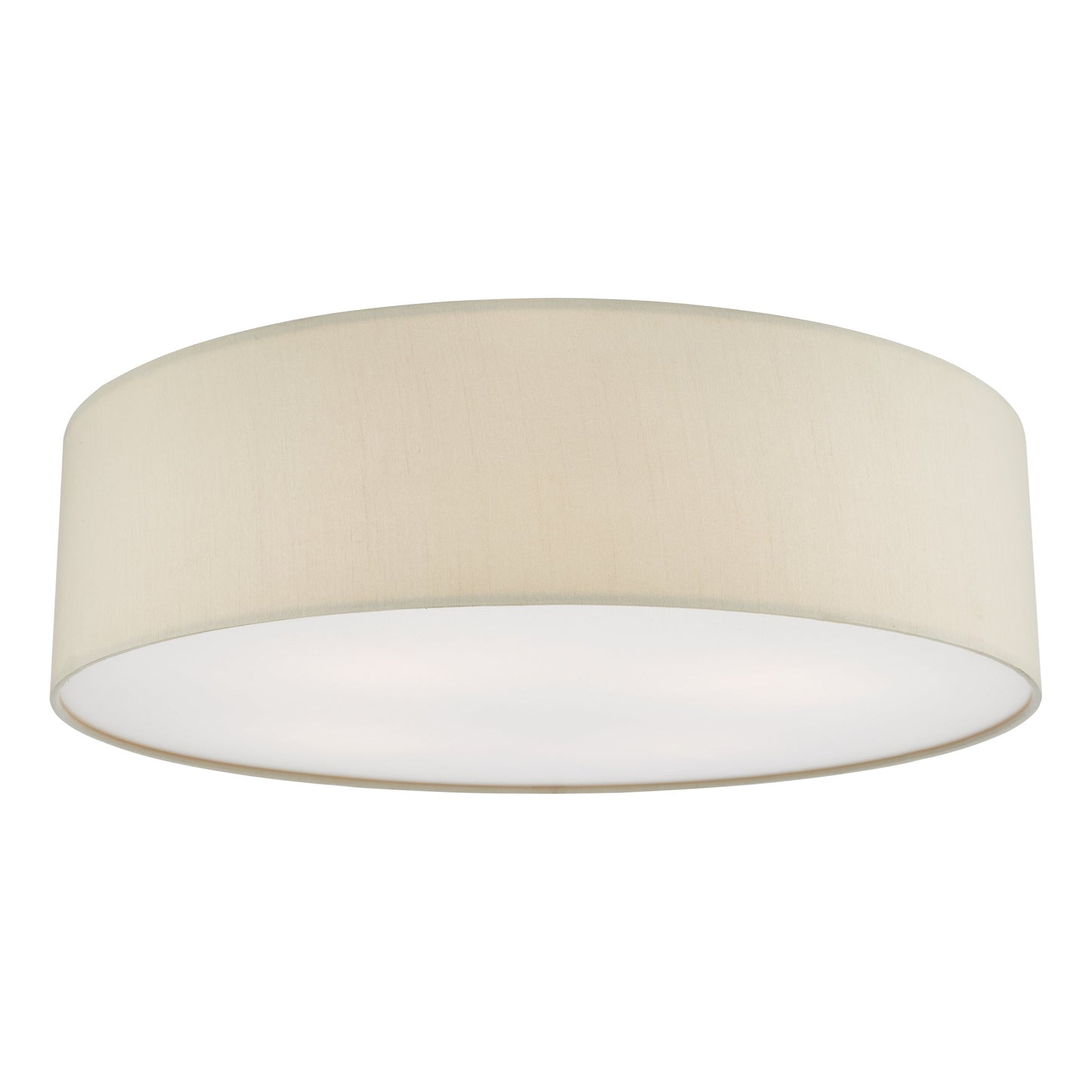 dar lighting Cierro 4 Light Flush Taupe With Diffuser 60cm CIE5001