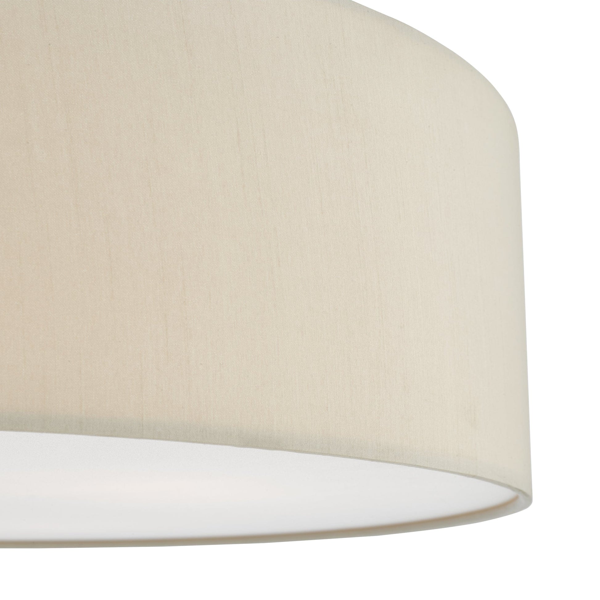 dar lighting Cierro 4 Light Flush Taupe With Diffuser 60cm CIE5001