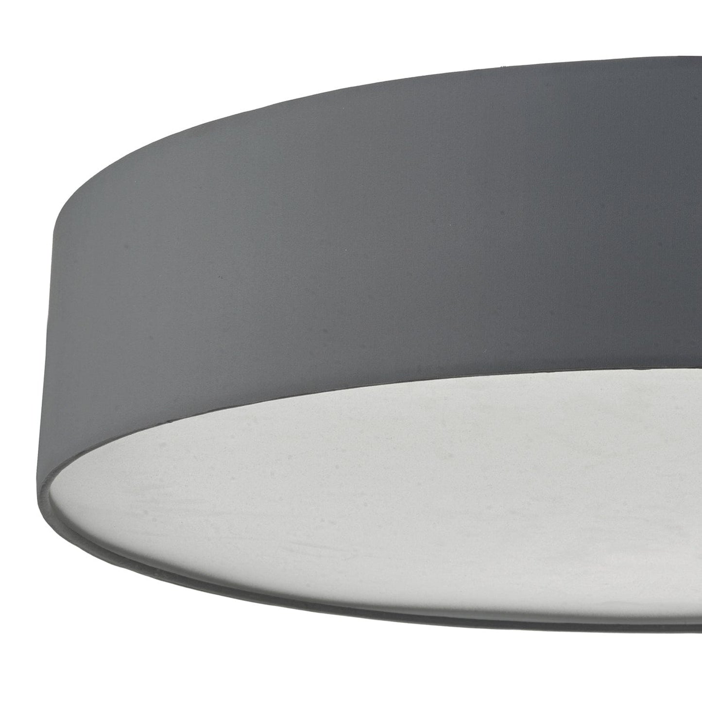 dar lighting Cierro 6 Light Flush Grey 80cm CIE4839