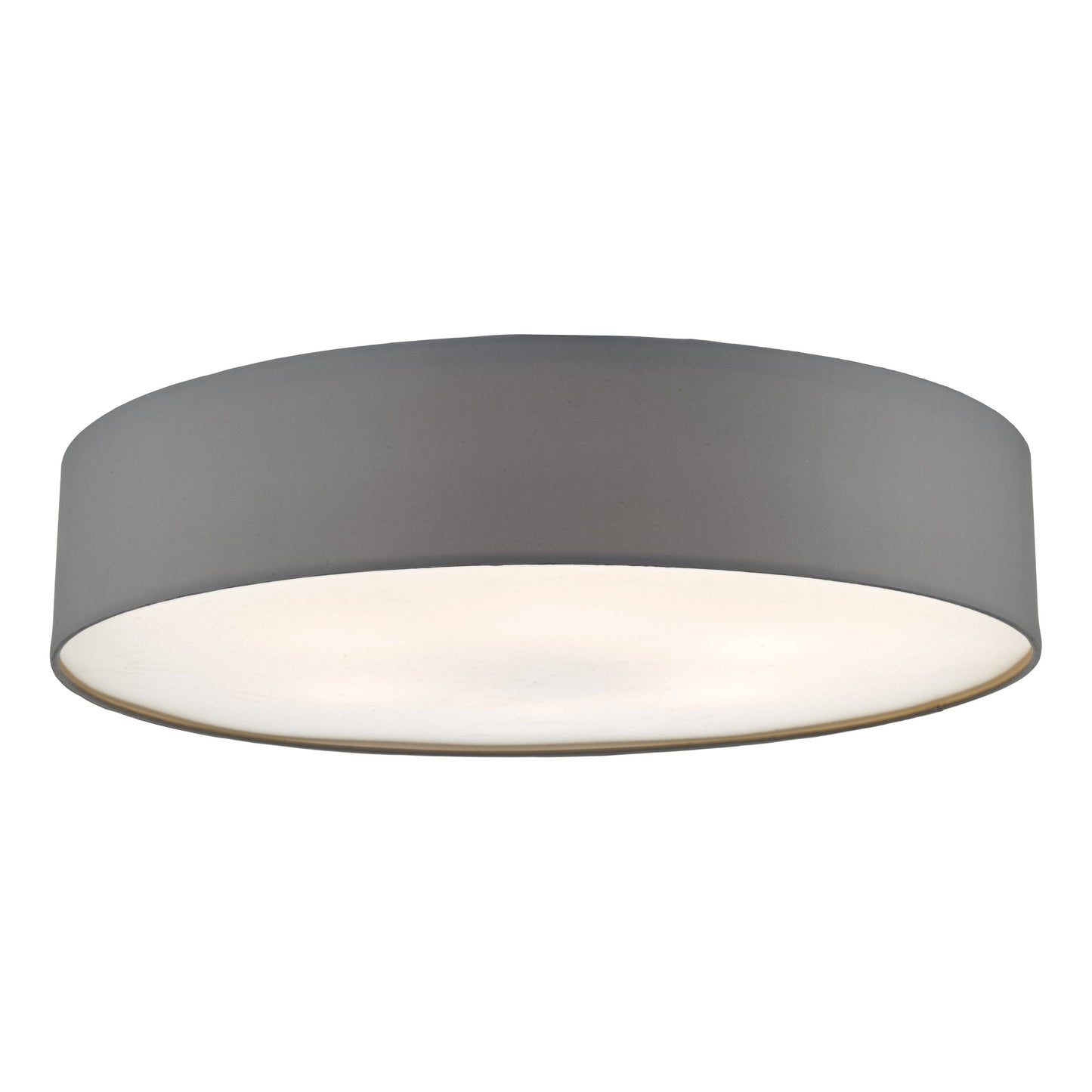 dar lighting Cierro 6 Light Flush Grey 80cm CIE4839