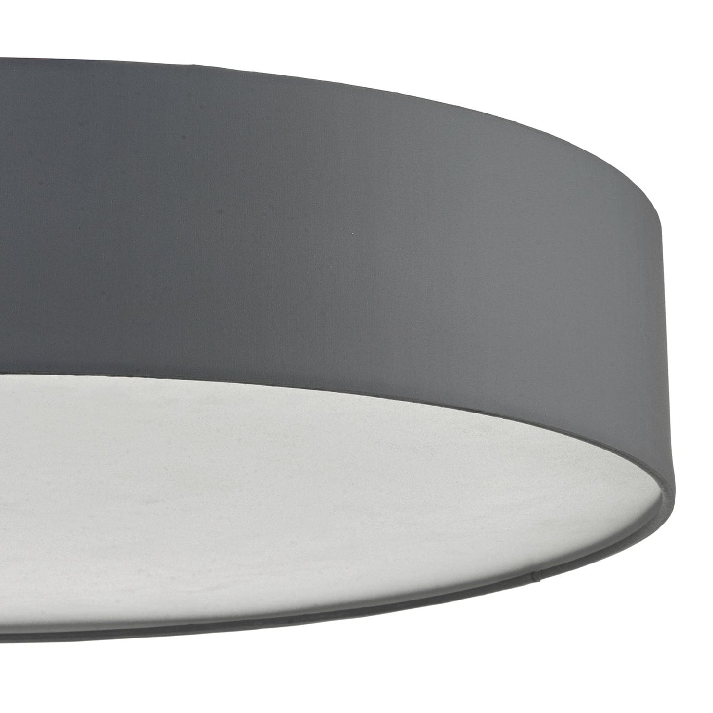 dar lighting Cierro 6 Light Flush Grey 80cm CIE4839