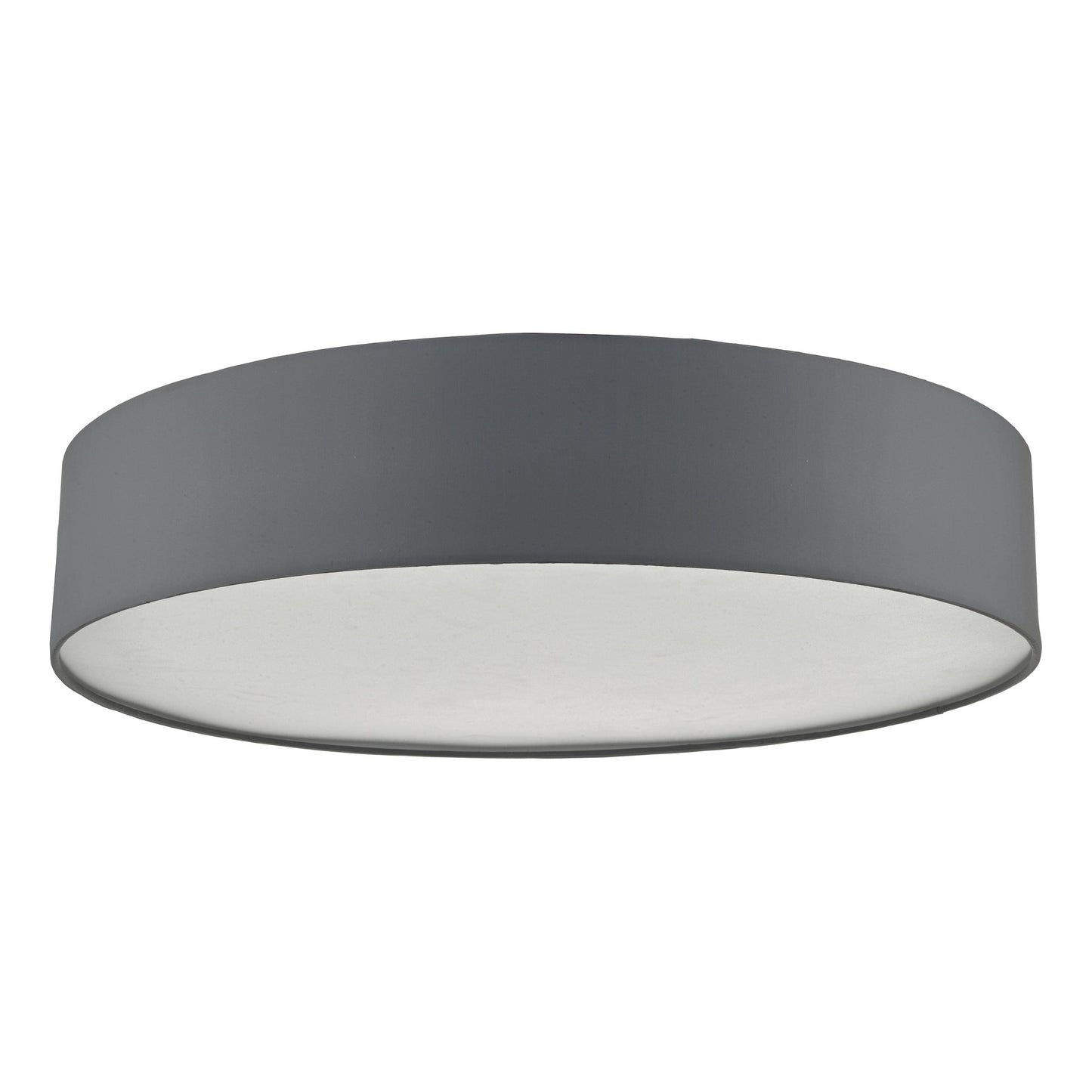 dar lighting Cierro 6 Light Flush Grey 80cm CIE4839