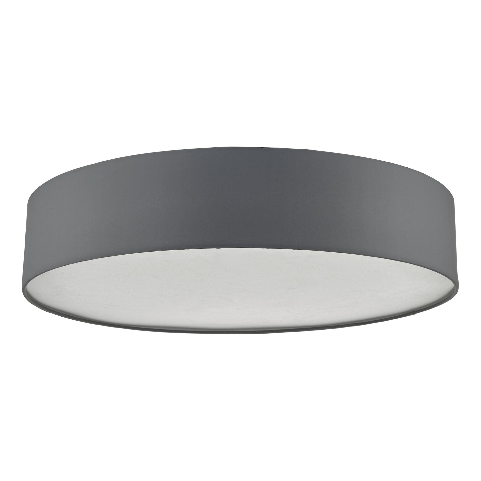 dar lighting Cierro 6 Light Flush Grey 80cm CIE4839