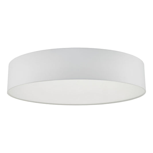 dar lighting Cierro 6 Light Flush Ivory 80cm CIE4815