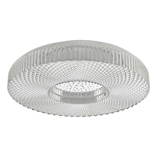 dar lighting Cimona Flush Acrylic Large LED CIM4808