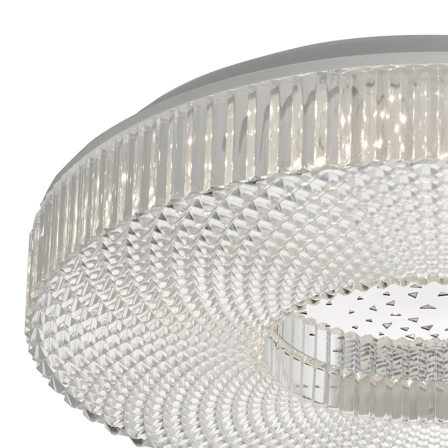 dar lighting Cimona Flush Acrylic Medium LED CIM5008