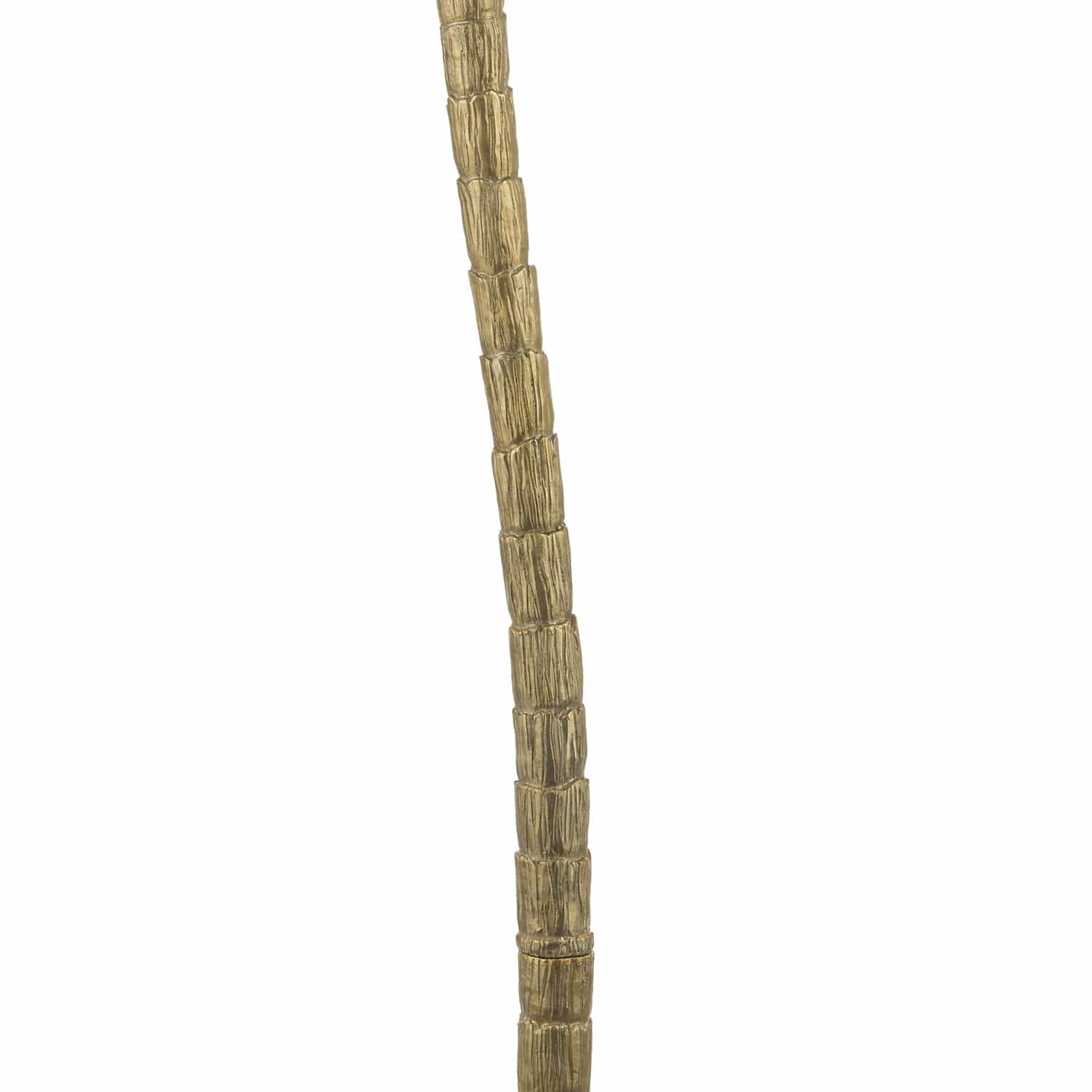 dar lighting Coco Floor Lamp Antique Gold With Shade COC4935