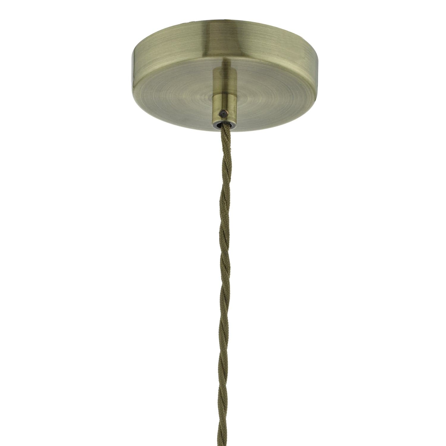 dar lighting Curtis Pendant Antique Brass & Champagne Glass CUR0175