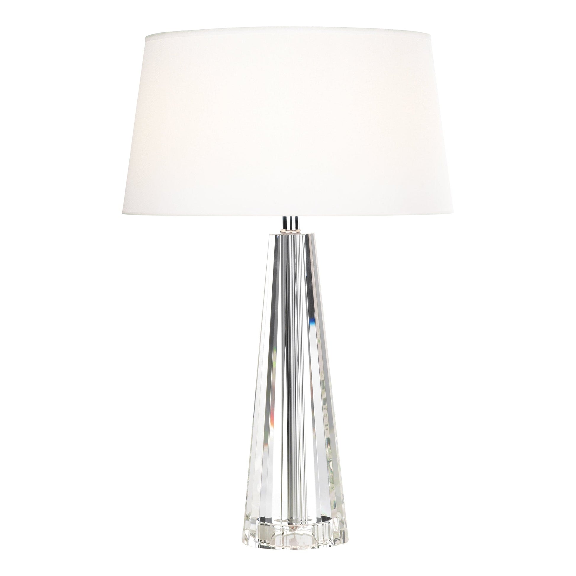 dar lighting Cyprus Table Lamp Crystal With Shade CYP4208