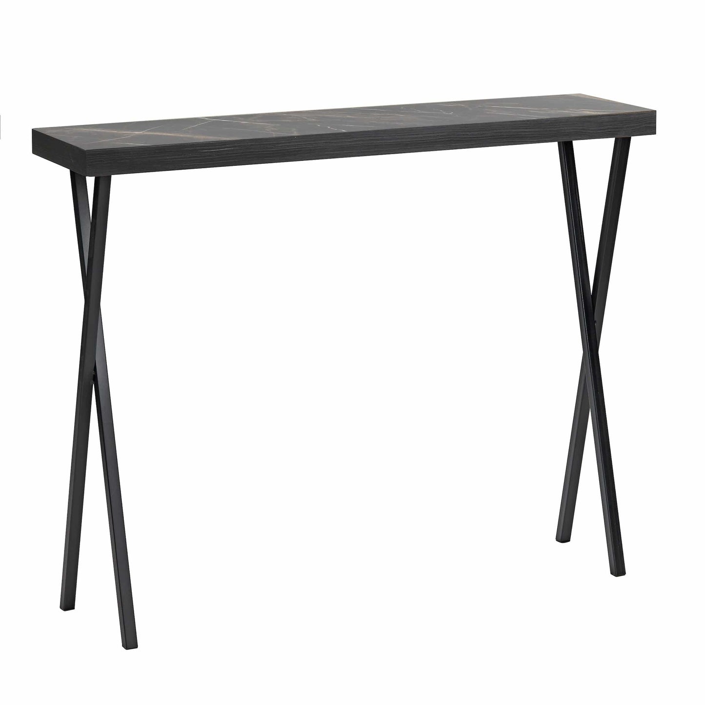 dar lighting Data Console Table Dark Marble Effect 001DAT004