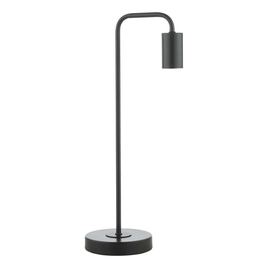 dar lighting Dena Table Lamp Matt Black DEN4222