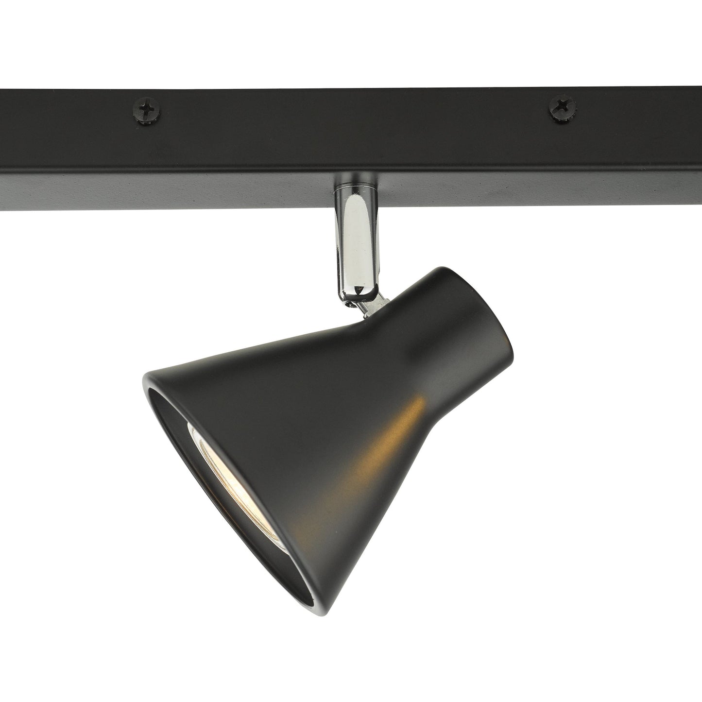 dar lighting Diza 3 Light Bar Spotlight Matt Black DIZ7322