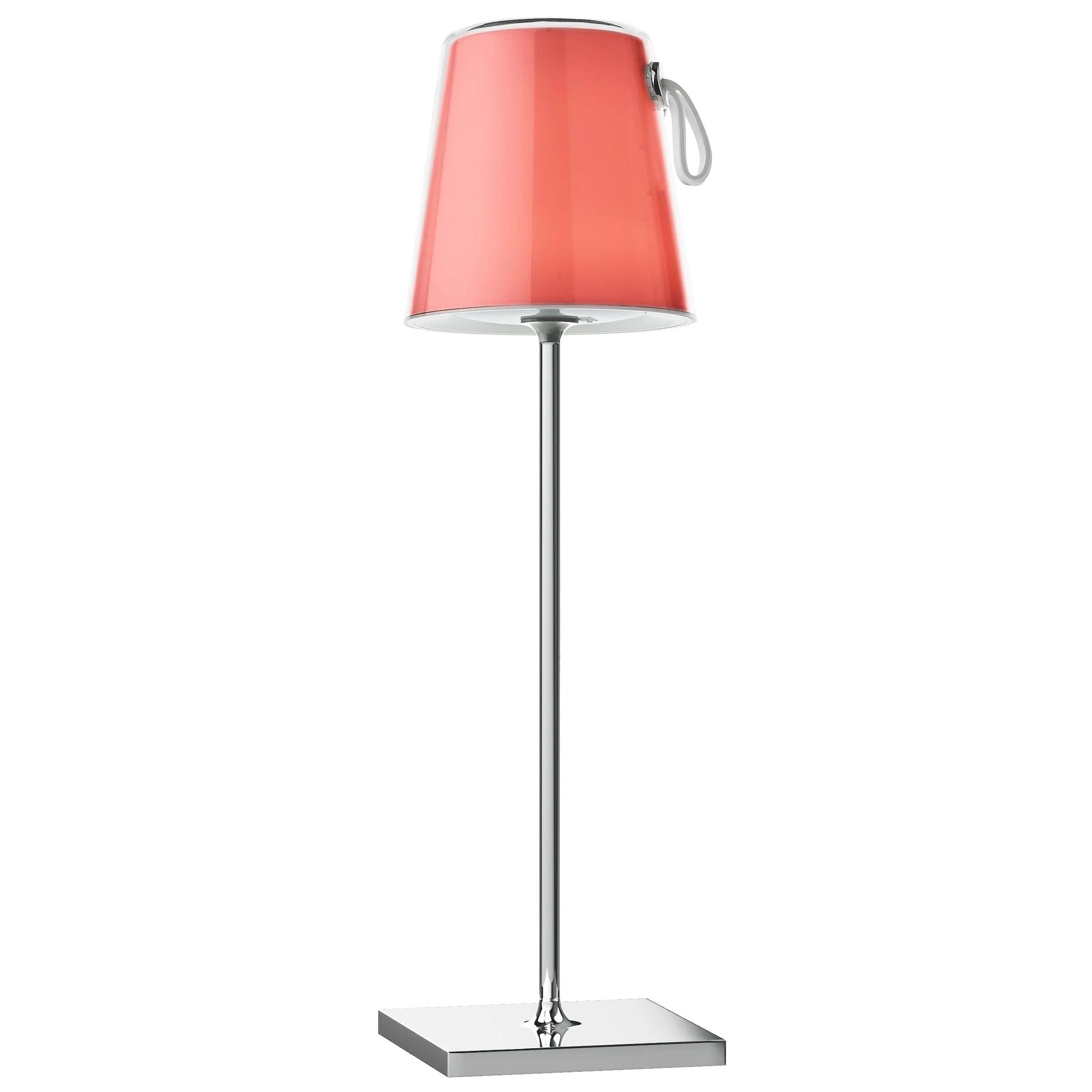 dar lighting Egor Table Lamp Polished Chrome and Colour Changing LED EGO422