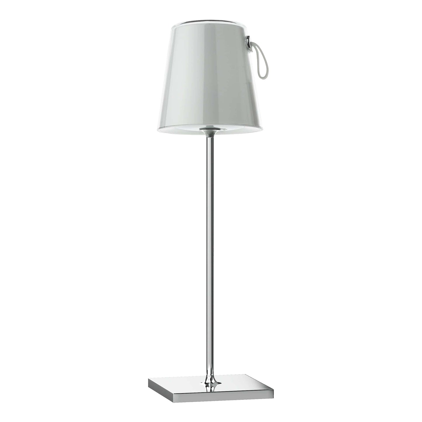 dar lighting Egor Table Lamp Polished Chrome and Colour Changing LED EGO422