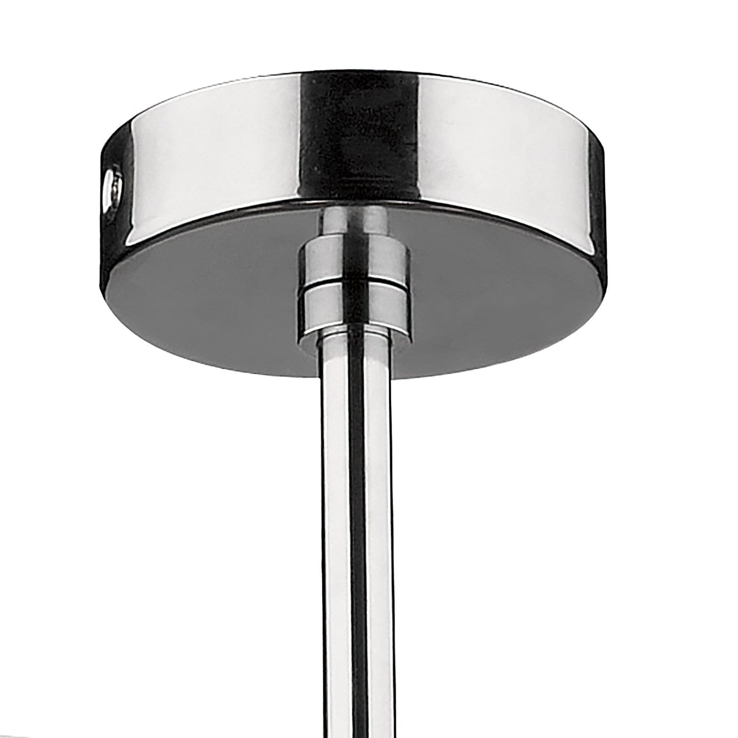 dar lighting Elba Bathroom 5 Light Semi Flush Polished Chrome IP44 ELB0550