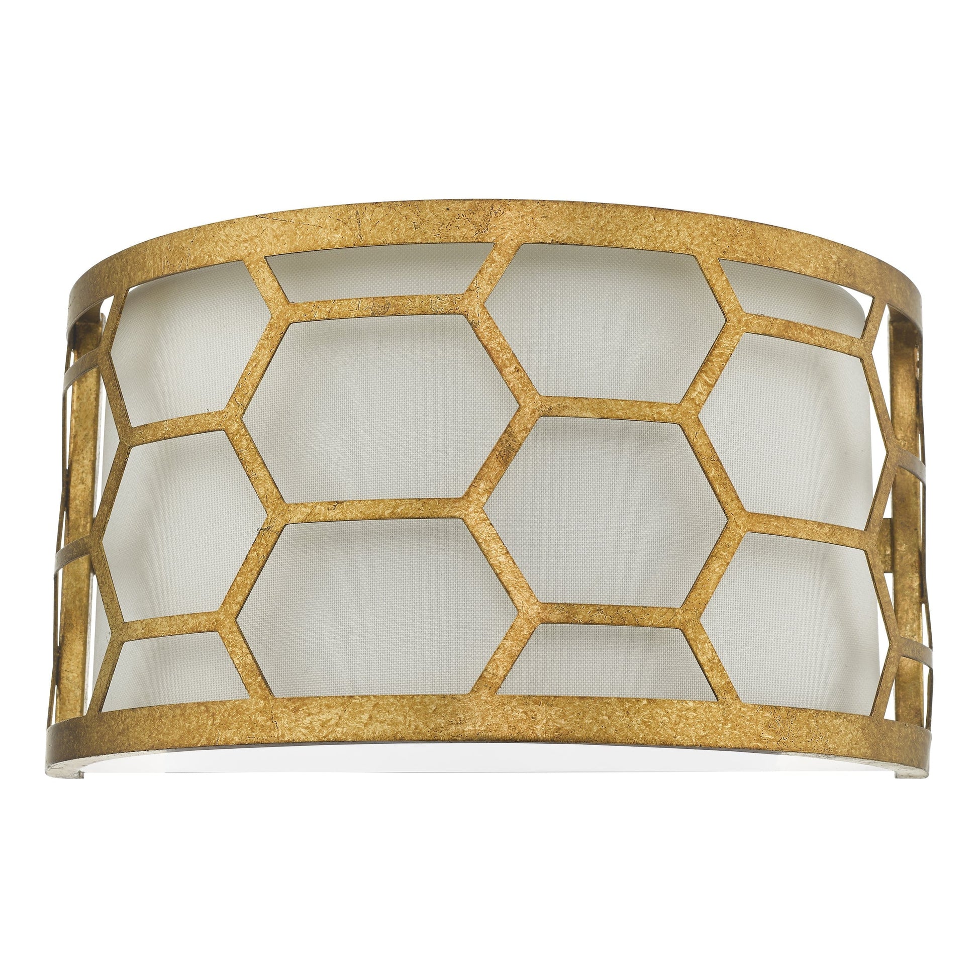 dar lighting Epstein 1 Light Wall Light Gold & Ivory EPS0712