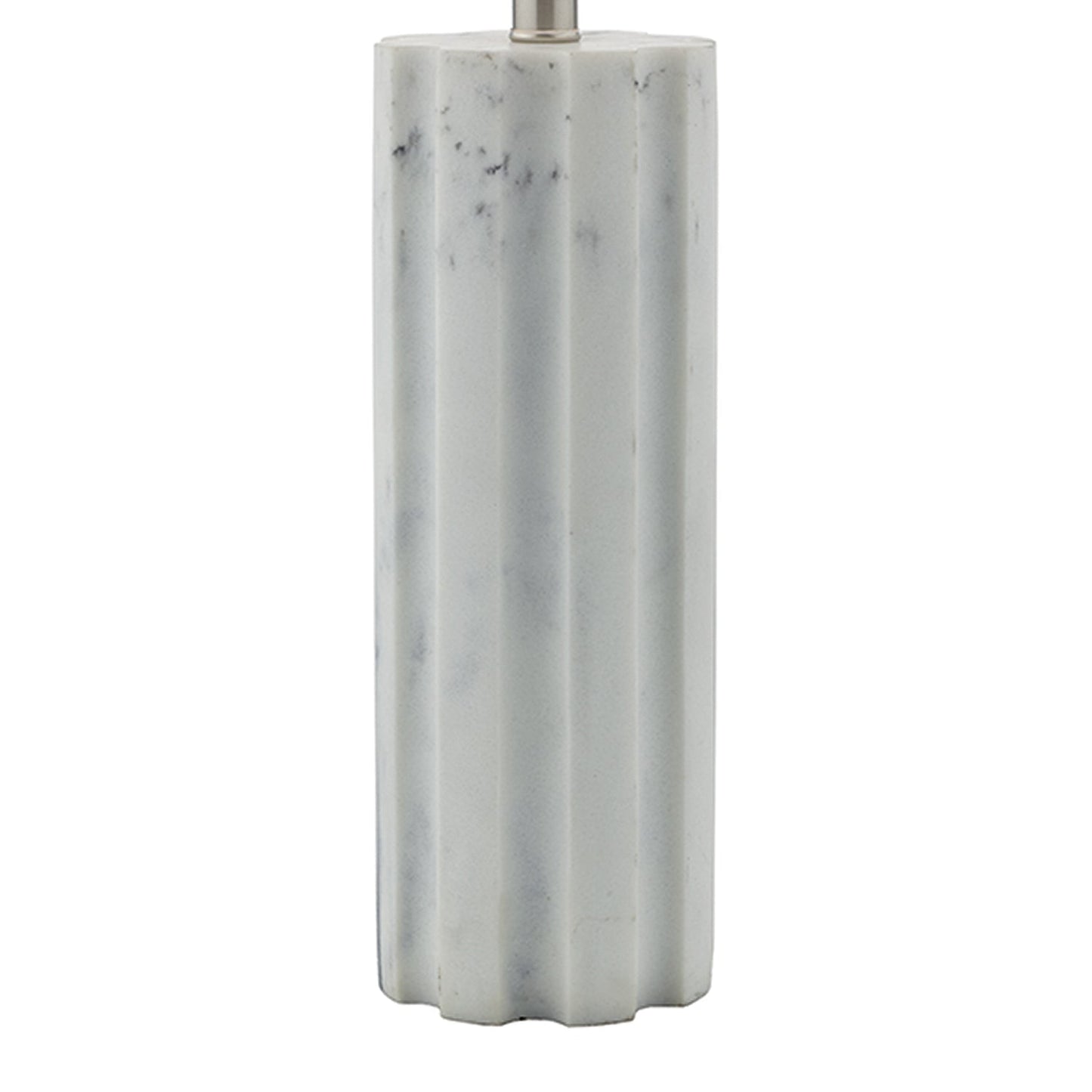dar lighting Erebus Table Lamp Marble Effect With Shade ERE422