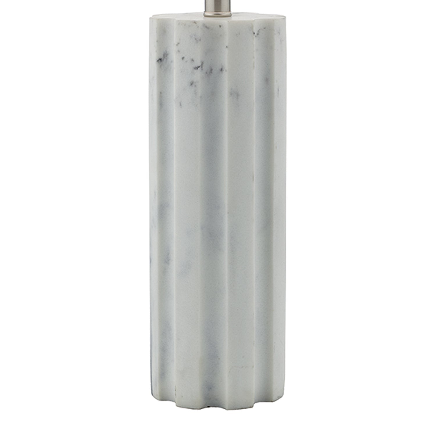 dar lighting Erebus Table Lamp Marble Effect With Shade ERE422