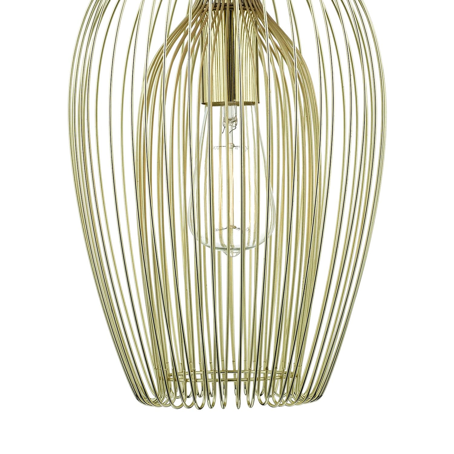 dar lighting Ero 1 Light Pendant Gold ERO0135