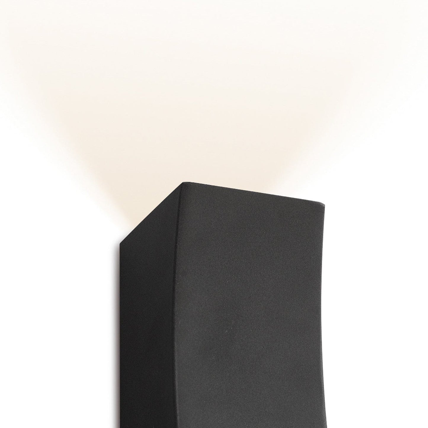 dar lighting Exeter Outdoor 2 Light Wall Light Dark Grey IP44 LED EXE2137