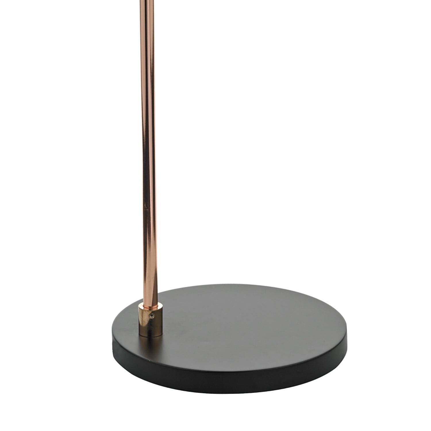 dar lighting Frederick Task Floor Lamp Black & Copper FRE4922
