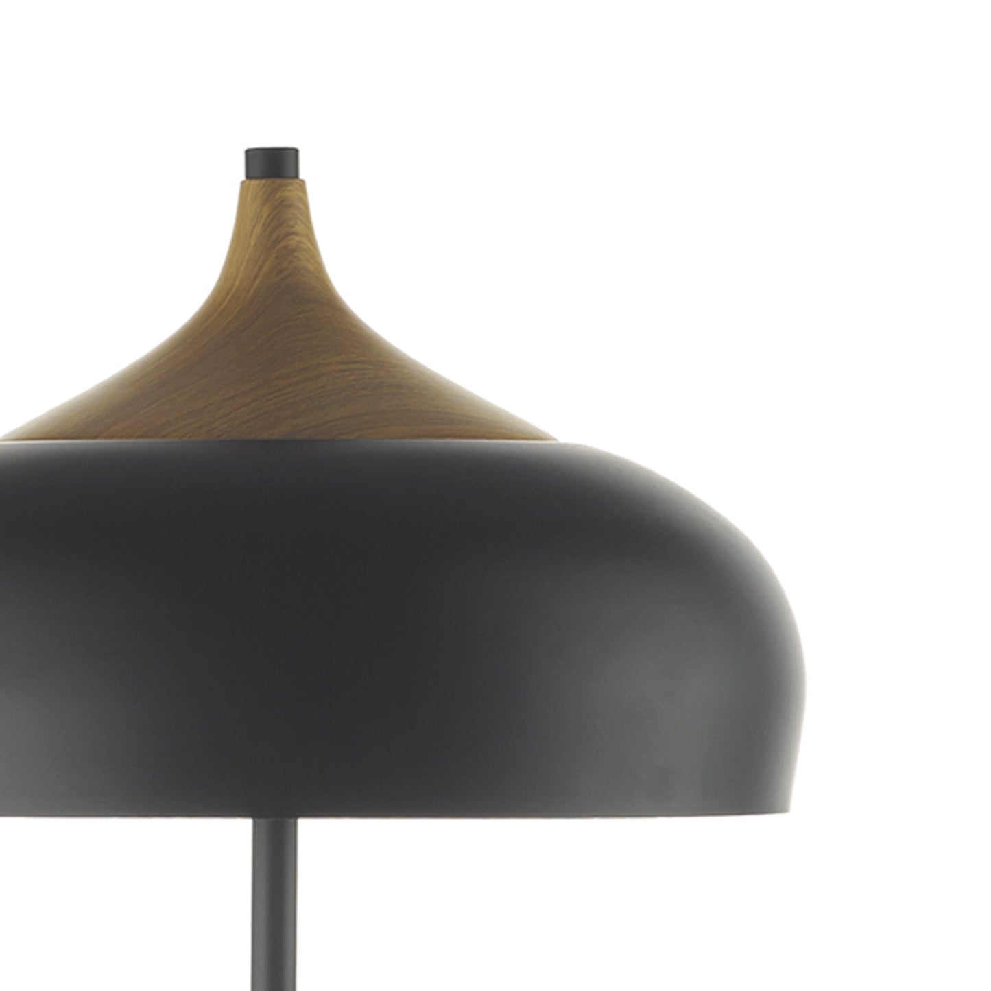 dar lighting Gaucho 2 Light Floor Lamp Black GAU4922