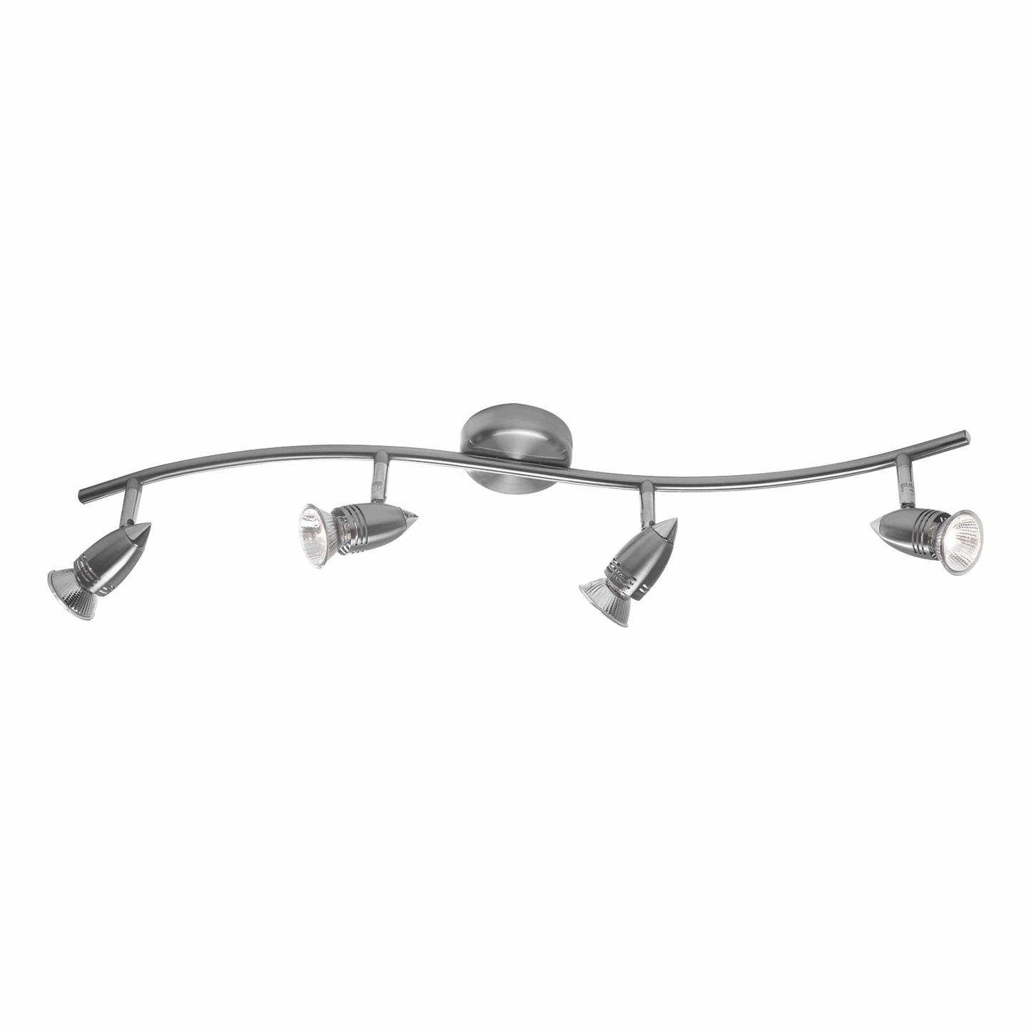 dar lighting Gemini 4 Light Bar Spotlight Satin Chrome (Multipack) GEM8446