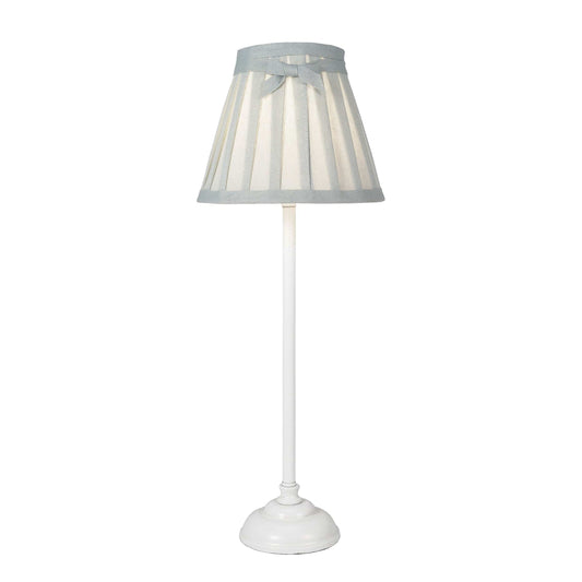 dar lighting Grace Table Lamp Antique White With Shade GRA422
