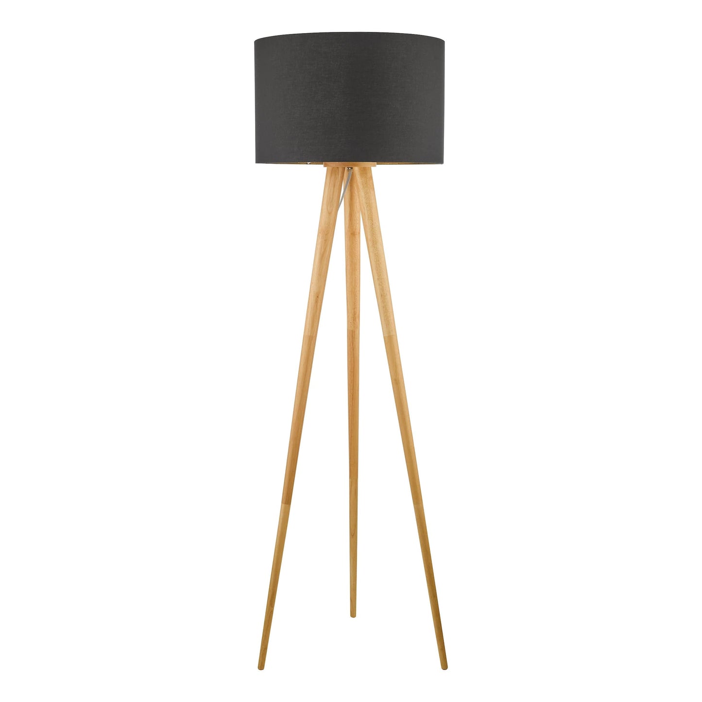 dar lighting Ivor Tripod Floor Lamp Light Oak Base Only IVO4943