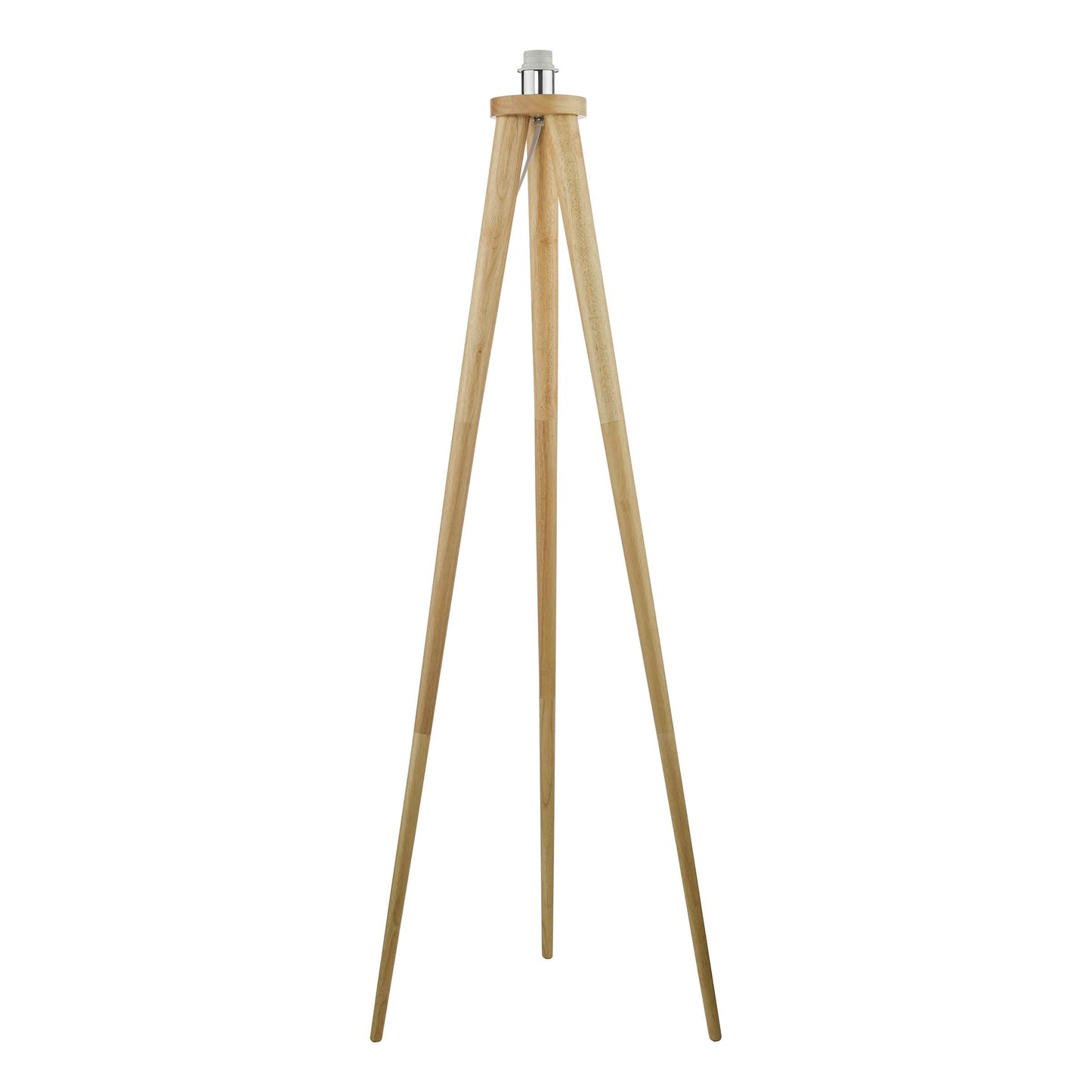 dar lighting Ivor Tripod Floor Lamp Light Oak Base Only IVO4943