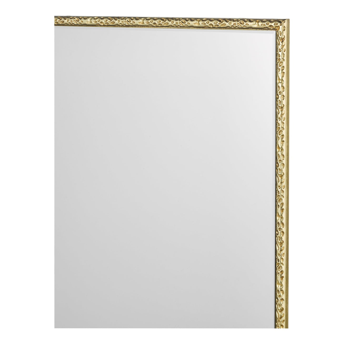 dar lighting Jinelle Rectangle Mirror Textured Gold Frame 86 X 50cm 002JIN8650