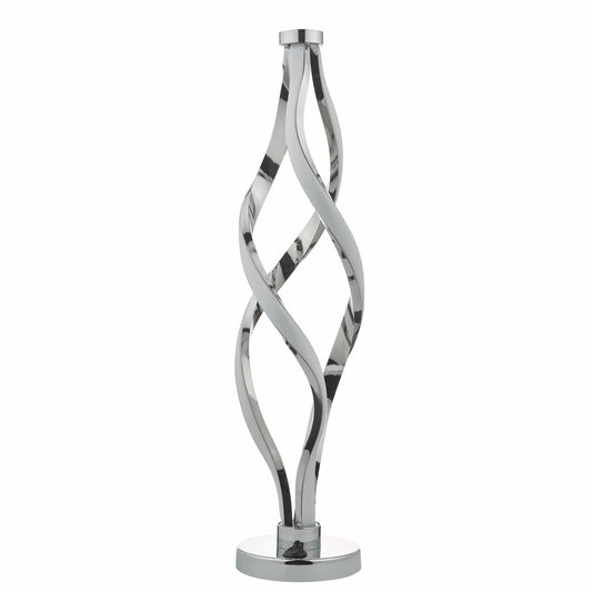dar lighting Jive Table Lamp Aluminium & Opal LED JIV4268