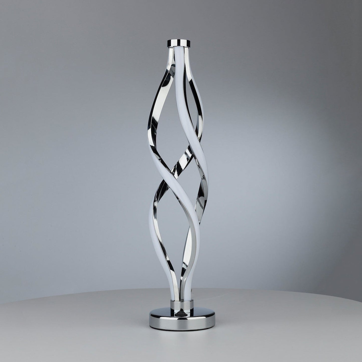 dar lighting Jive Table Lamp Aluminium & Opal LED JIV4268