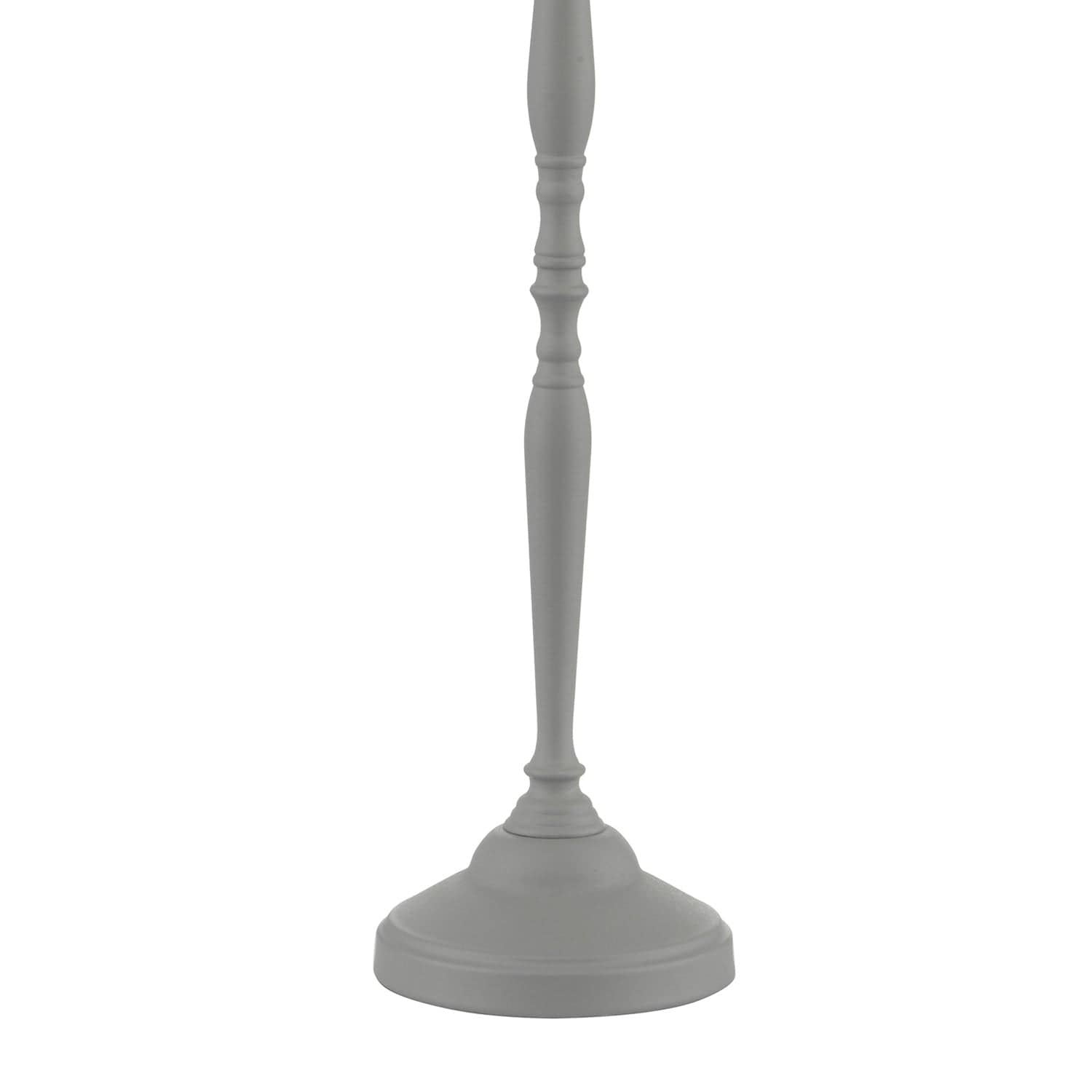dar lighting Joanna Table Lamp Grey With Shade JOA4239